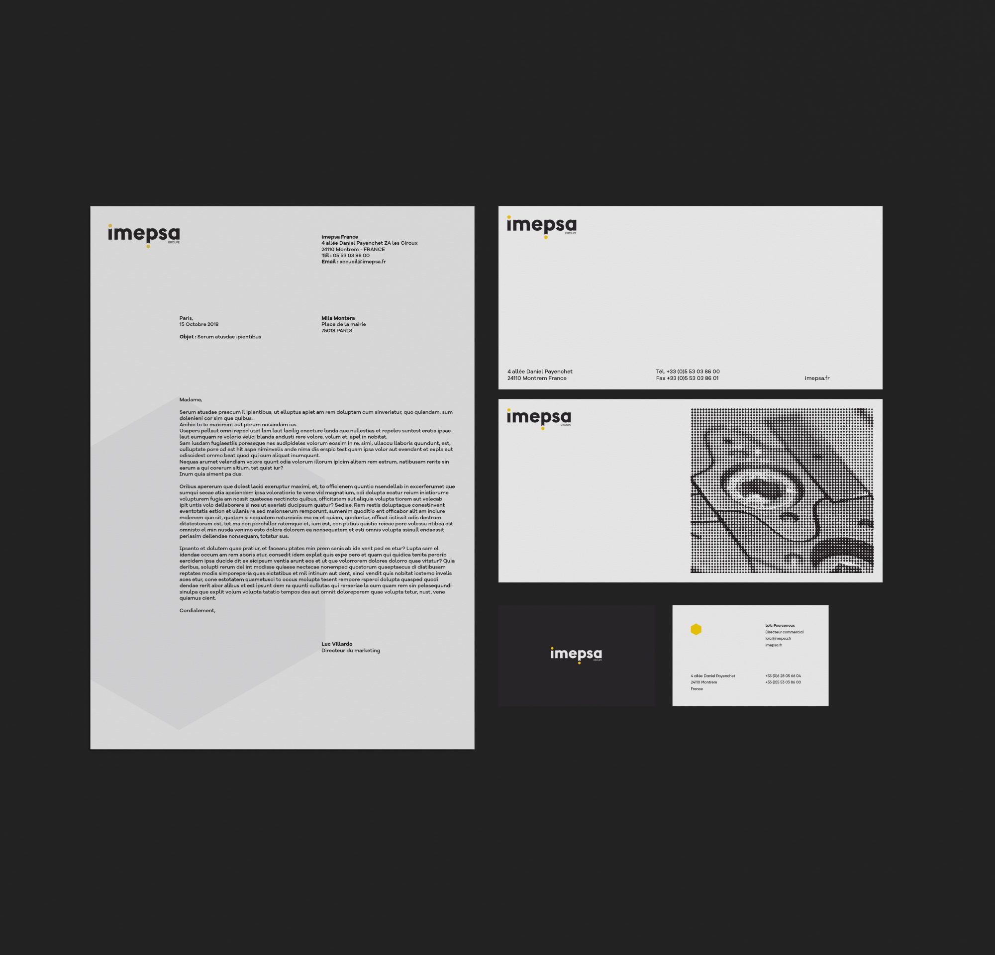 Dual A4 Paper Mockup by Anthony Boyd Graphics